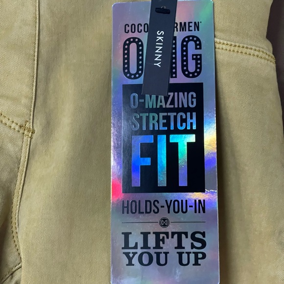 Coco & Carmen Skinny OMG O-Amazing Stretch Fit Holds You In/ Lifts You Up Sz S - Picture 3 of 6